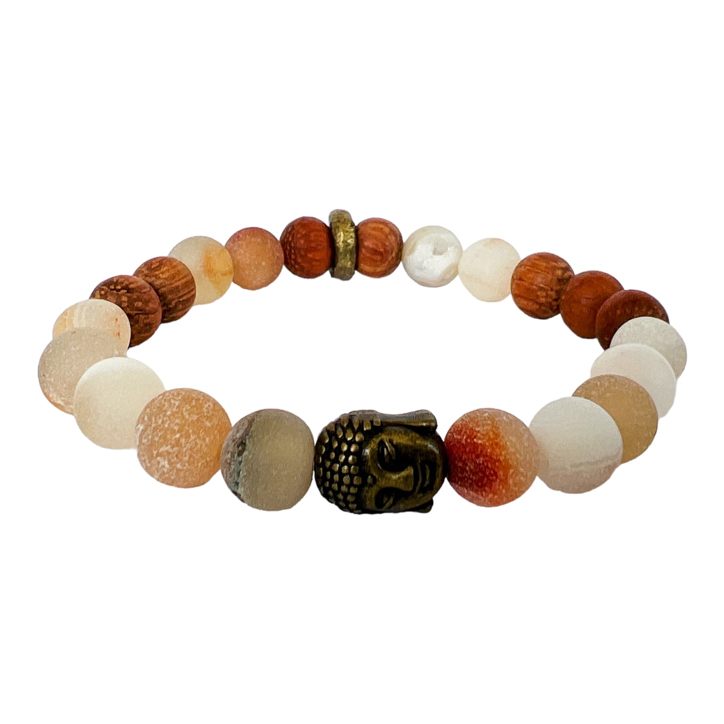 Bronze Buddha Diffuser Bracelet