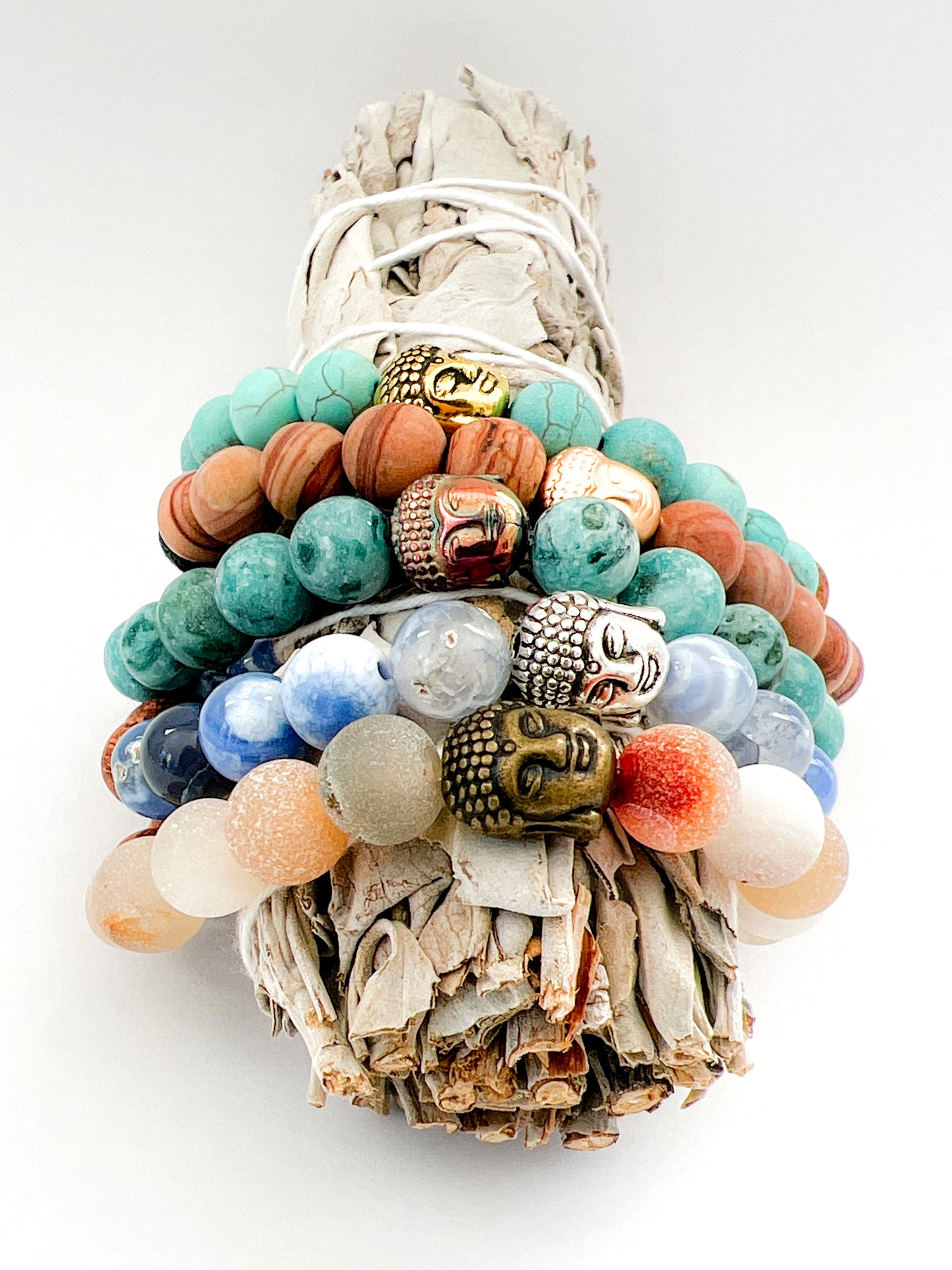 Bronze Buddha Diffuser Bracelet