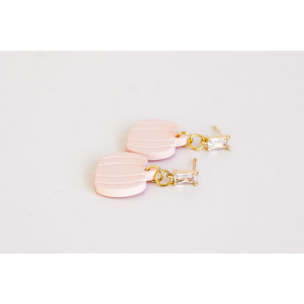 Pink Pumpkin Dangles