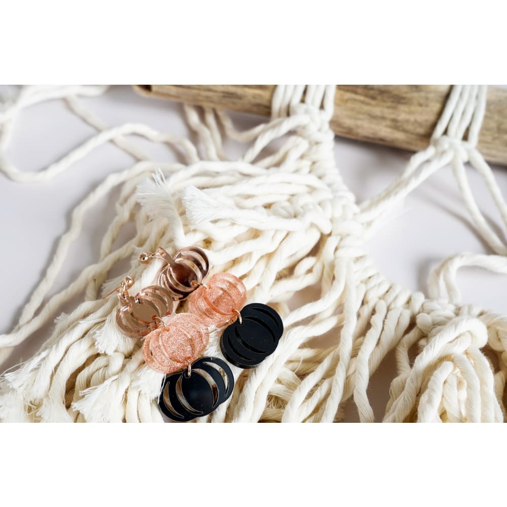 Three Stack Pumpkin Dangles