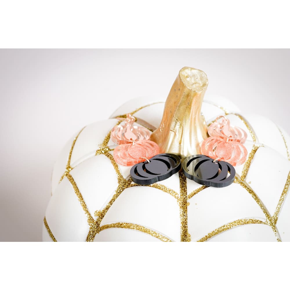 Three Stack Pumpkin Dangles
