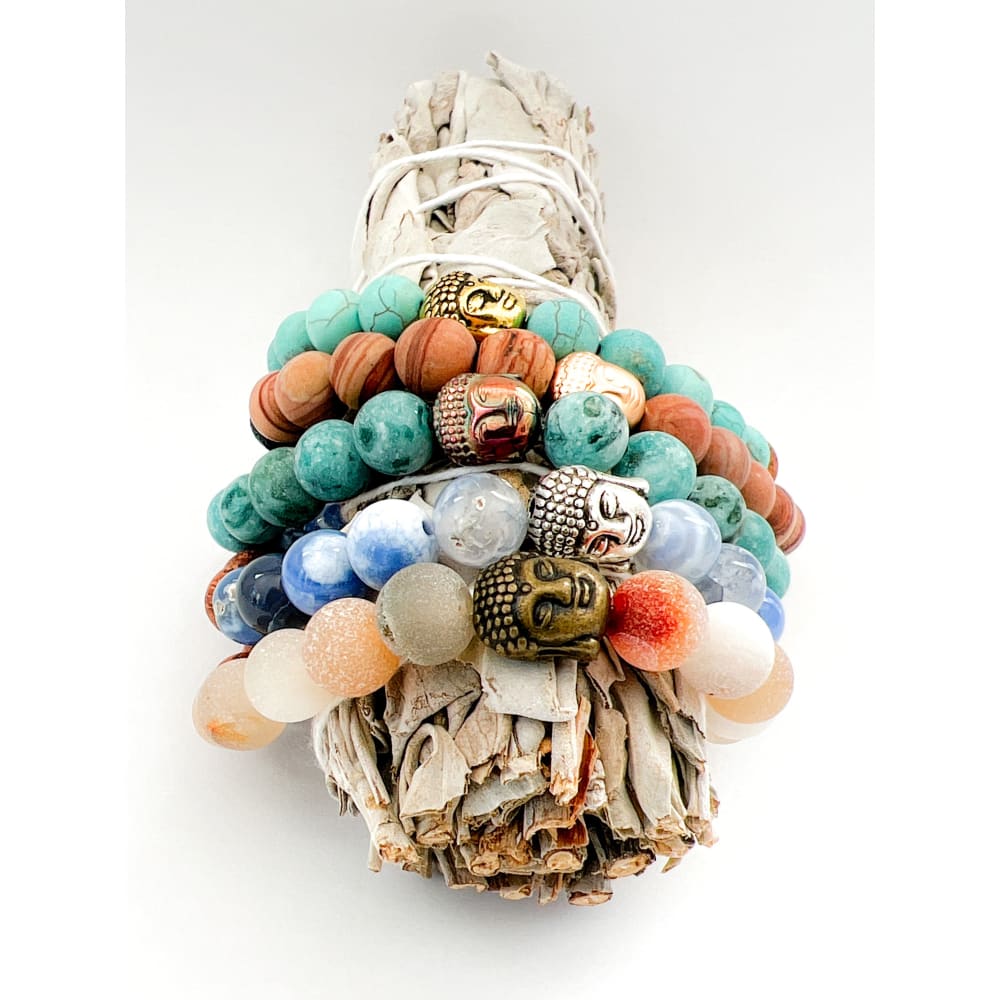 Turkish Gold Buddha Diffuser Bracelet