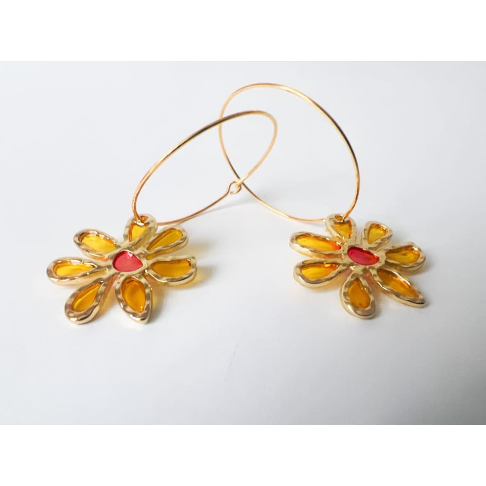Wall Flower Dangles - Dangle Earrings