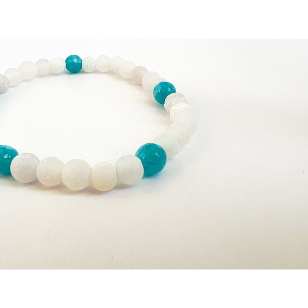 White Agate Bracelet
