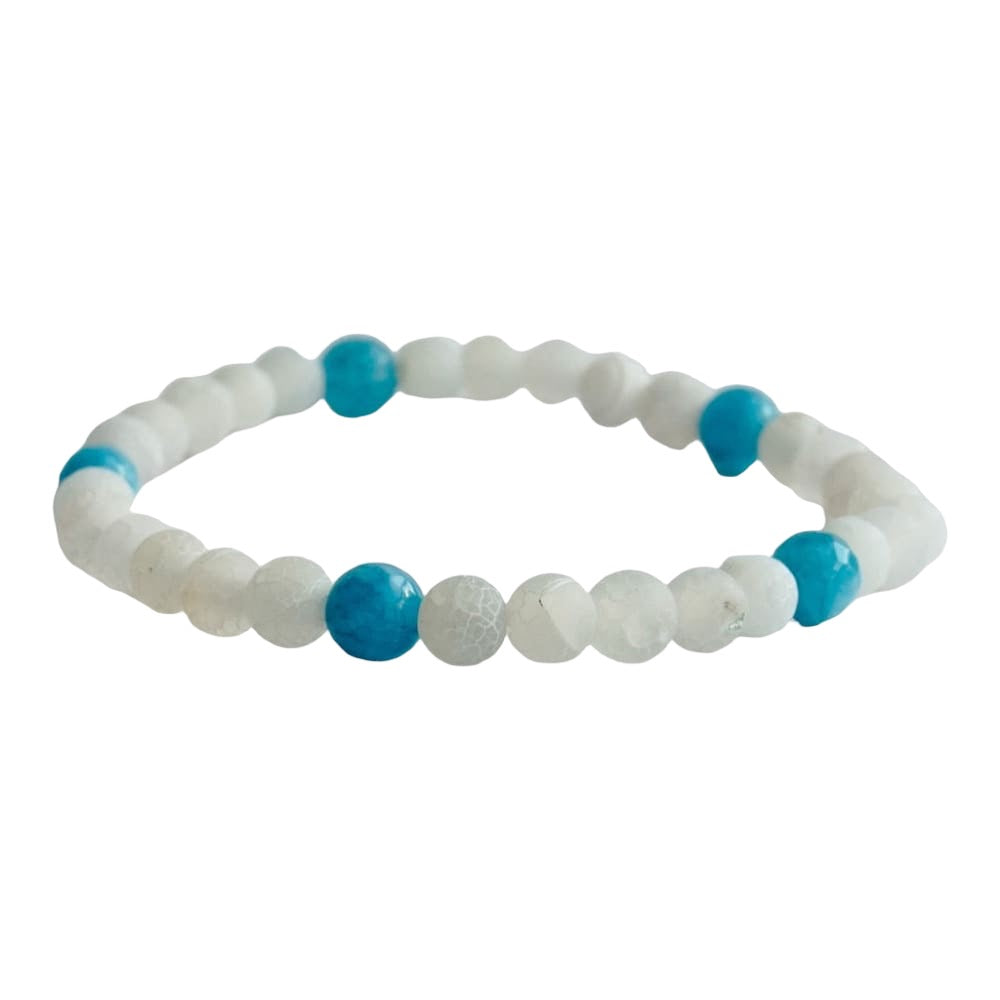 White Agate Bracelet