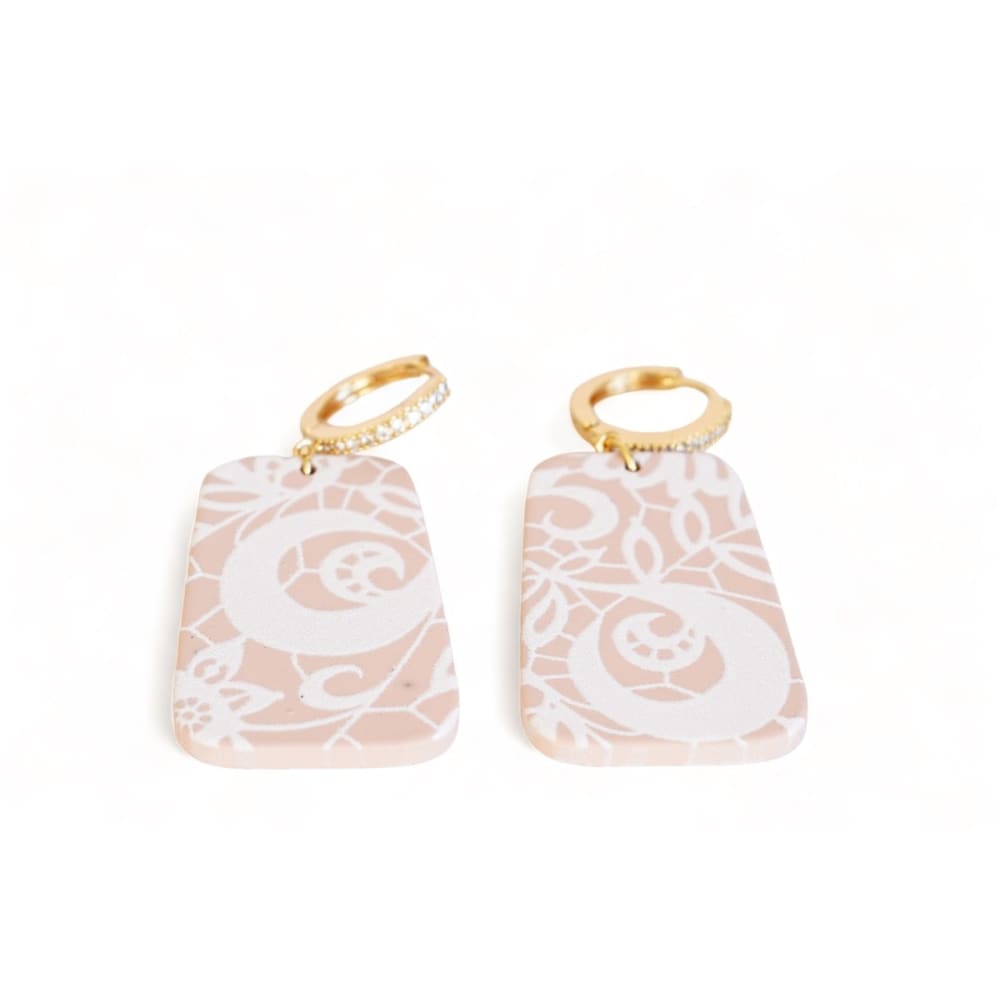 White Lace Dangles