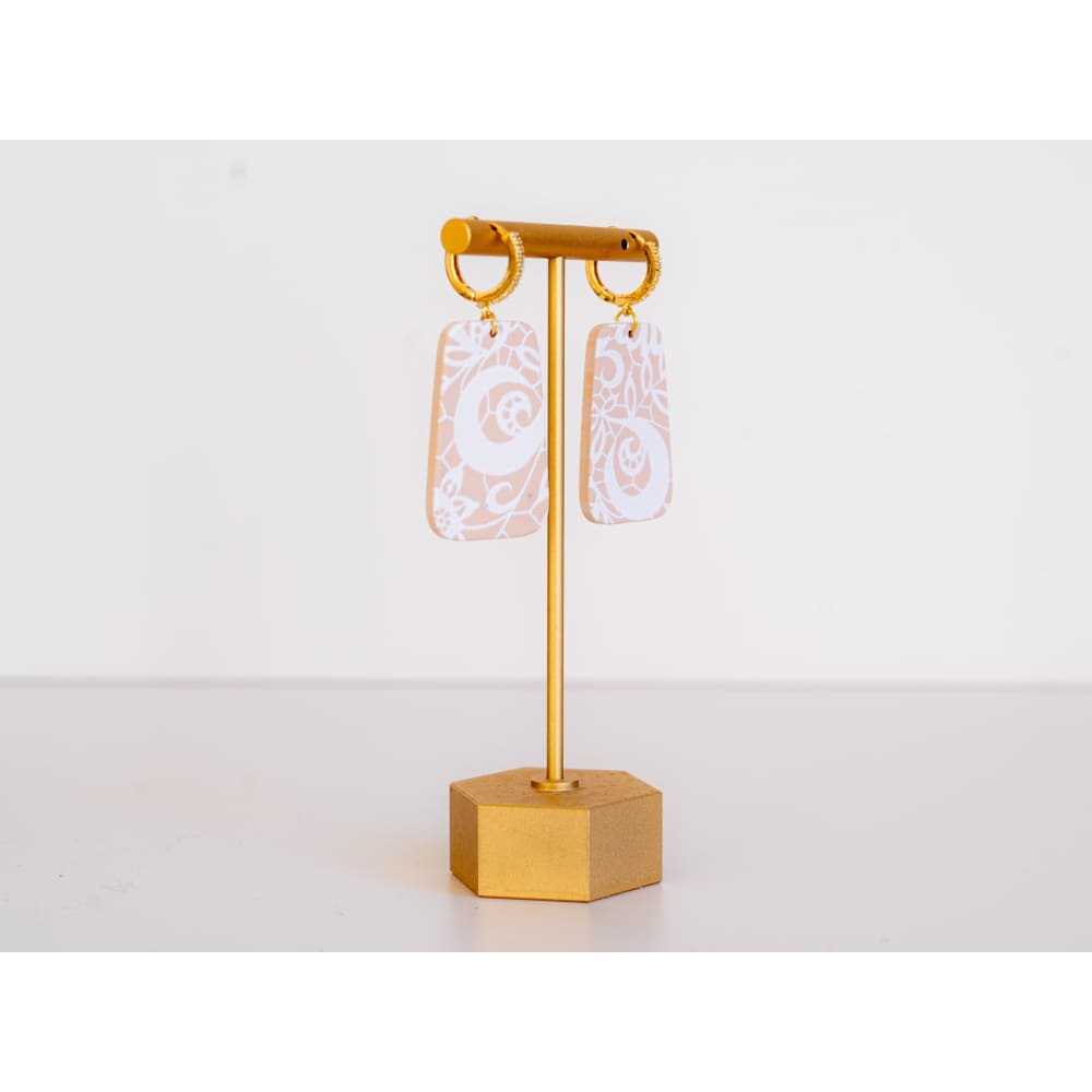 White Lace Dangles