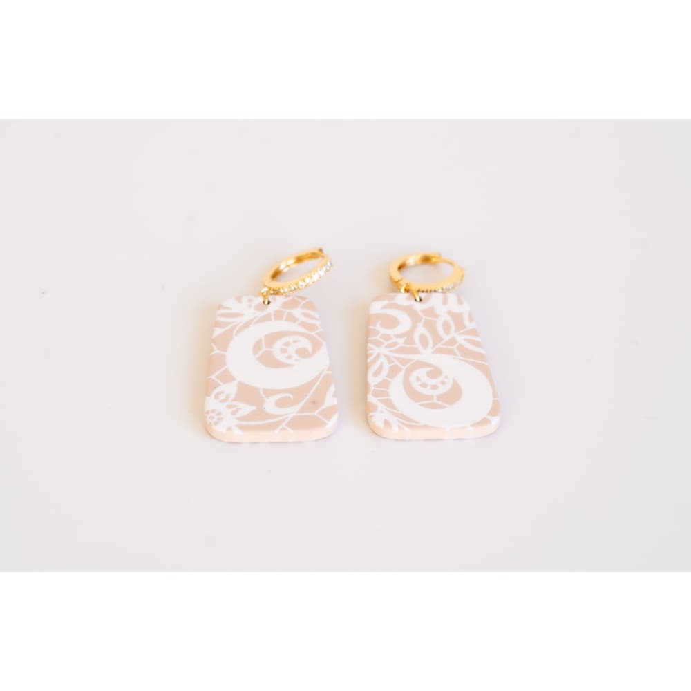 White Lace Dangles