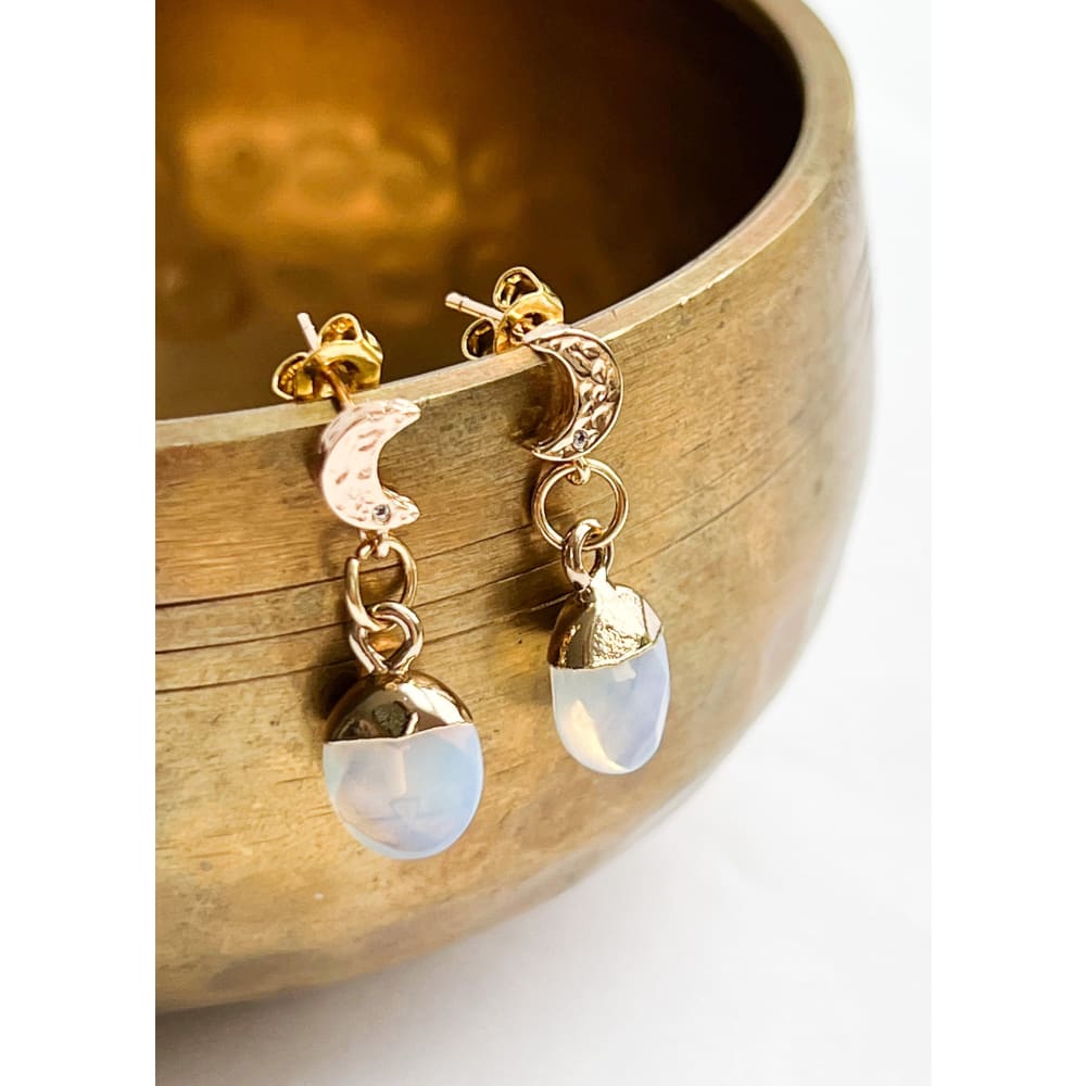 Gemstone Dangles & Studs