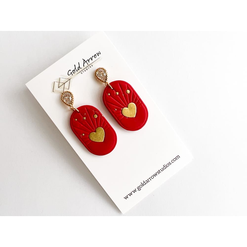 Mystic Love Dangles - Dangle Earrings