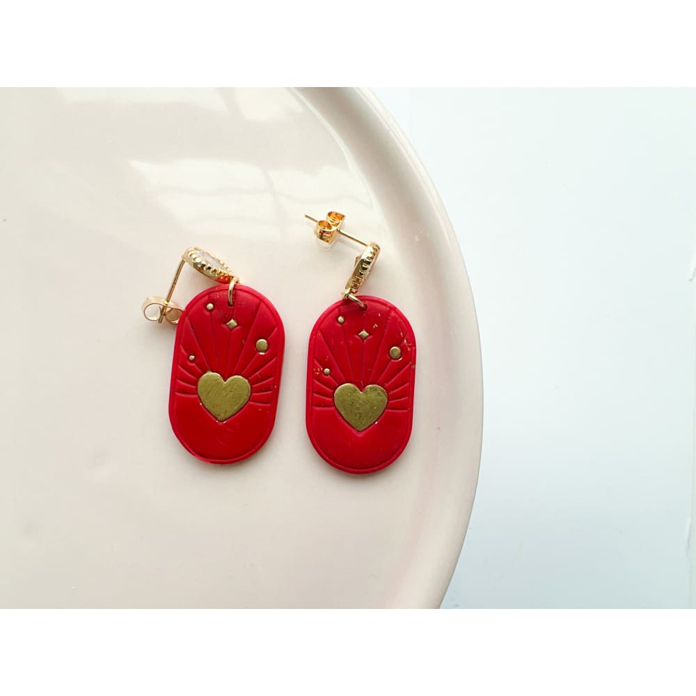 Mystic Love Dangles - Dangle Earrings