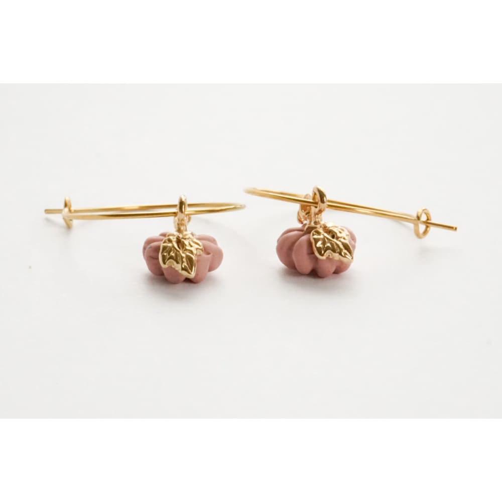 Pumpkin Patch Dangles - Pink