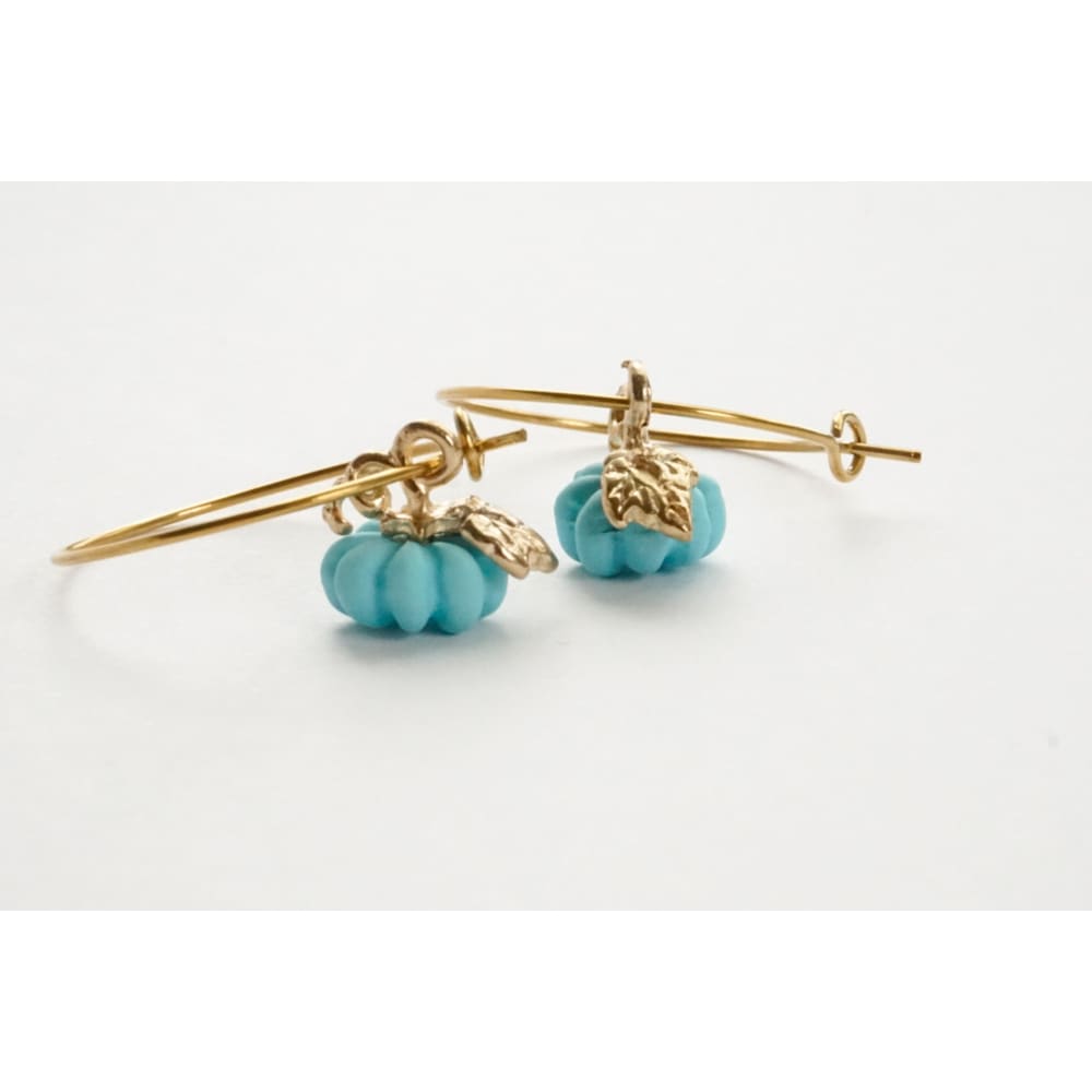 Pumpkin Patch Dangles - Teal