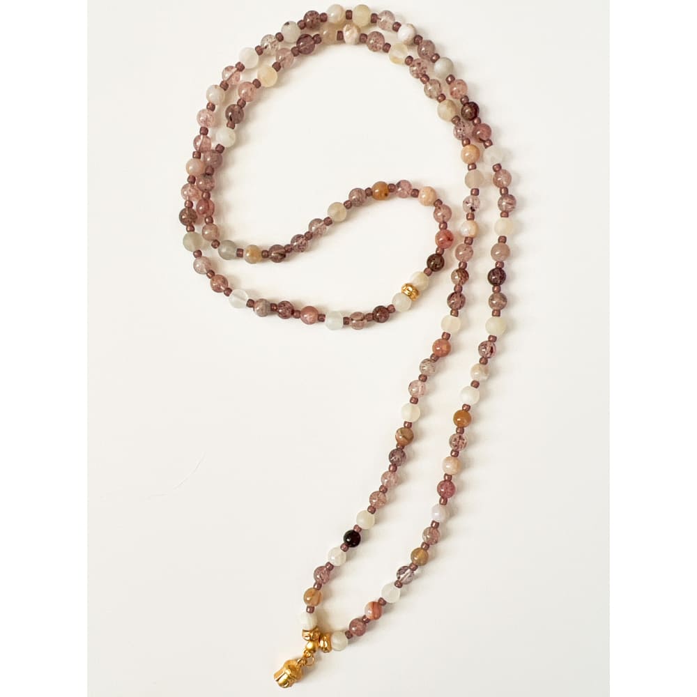 Strawberry Quartz Mala