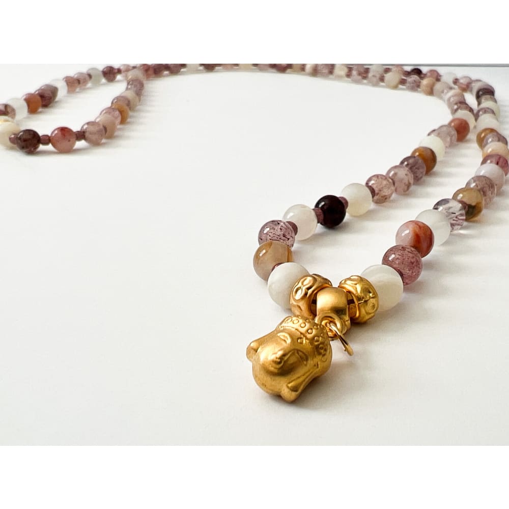 Strawberry Quartz Mala