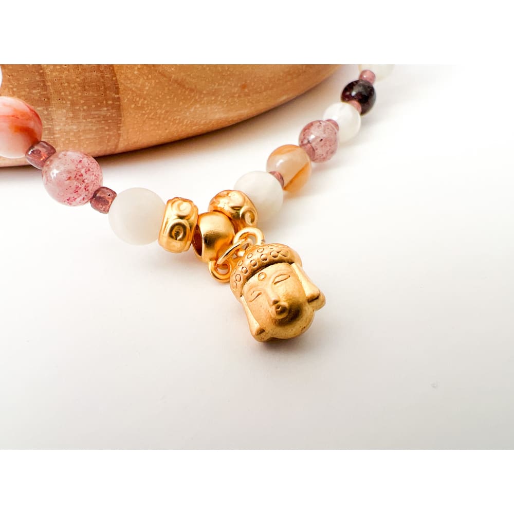 Strawberry Quartz Mala