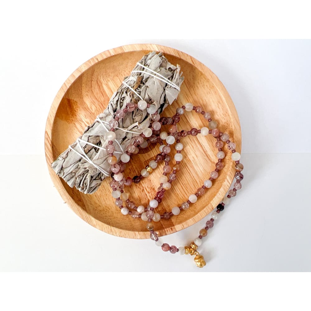 Strawberry Quartz Mala