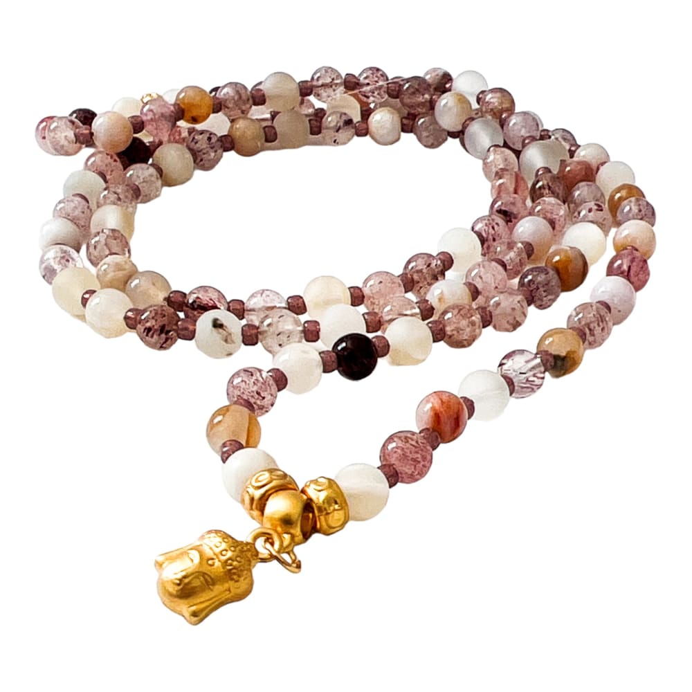 Strawberry Quartz Mala