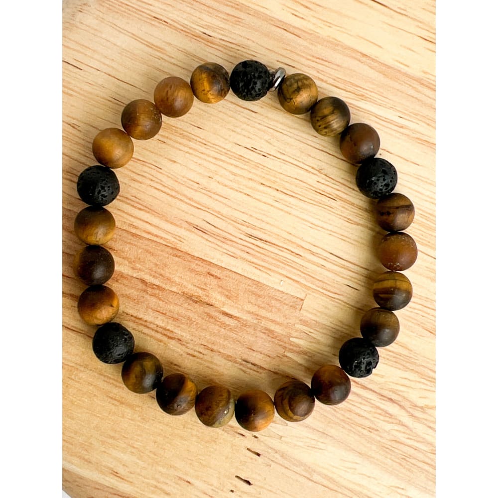 Tiger Eye Aromatherapy Bracelet