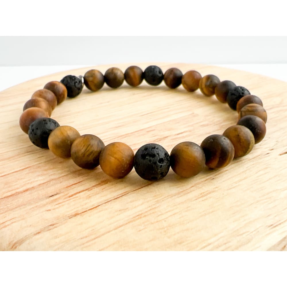 Tiger Eye Aromatherapy Bracelet