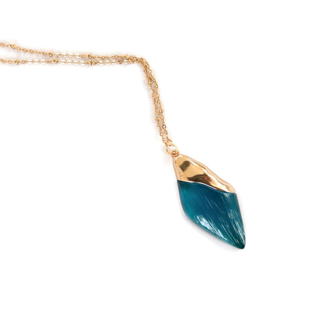 Water Necklace - Ocean Blue - Necklaces