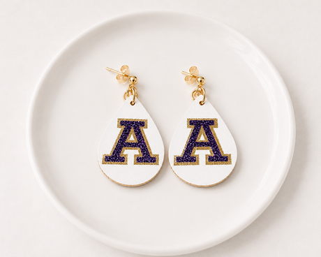 Junior Avon Whiteout Dangle - Gold Arrow Studios 