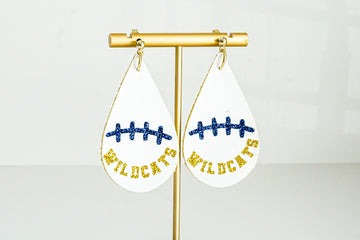 Wildcats Laces Dangles - Gold Arrow Studios 