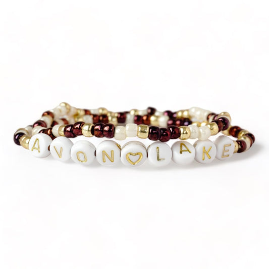 Avon Lake Spirit Bracelets - Seed bead