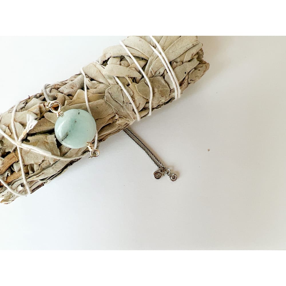 Blue Stone Minimalist Bracelet