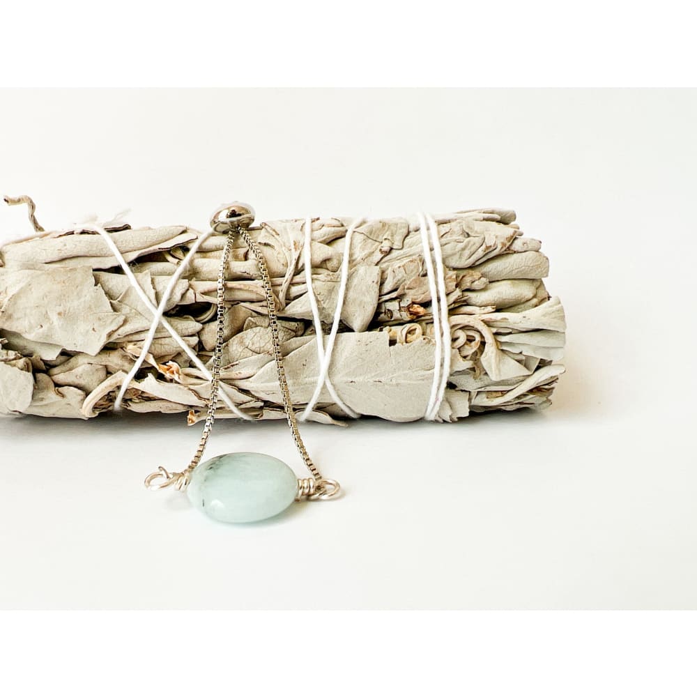 Blue Stone Minimalist Bracelet