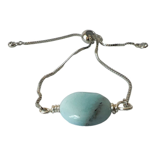 Blue Stone Minimalist Bracelet