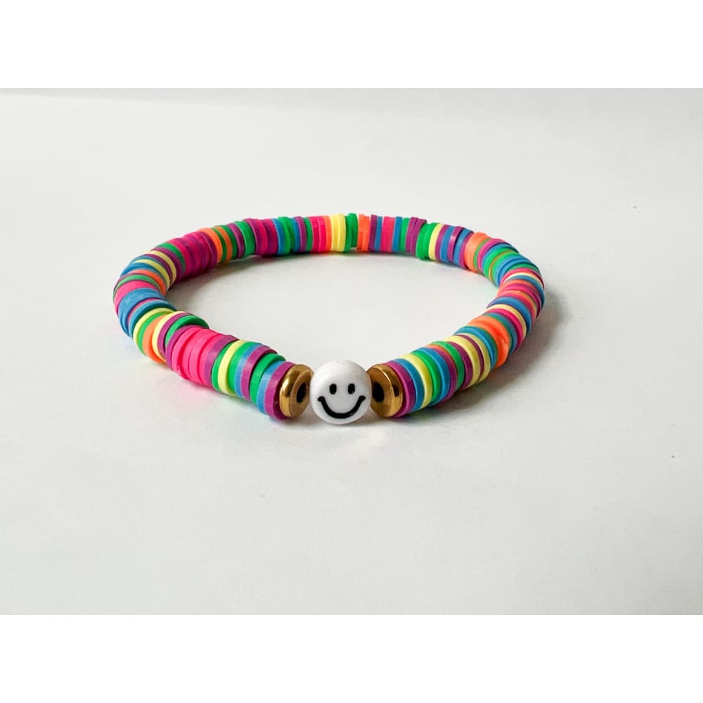 Fruit Stripe Smiles - kids bracelet