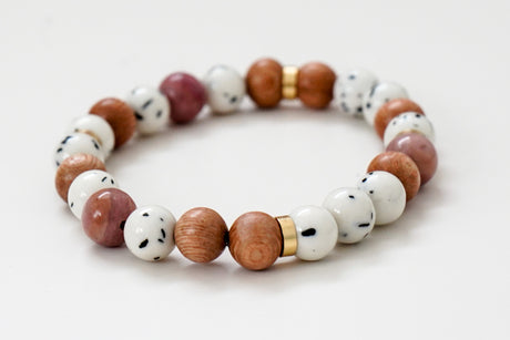 Twilight Gemstone Bracelet - Gold Arrow Studios 