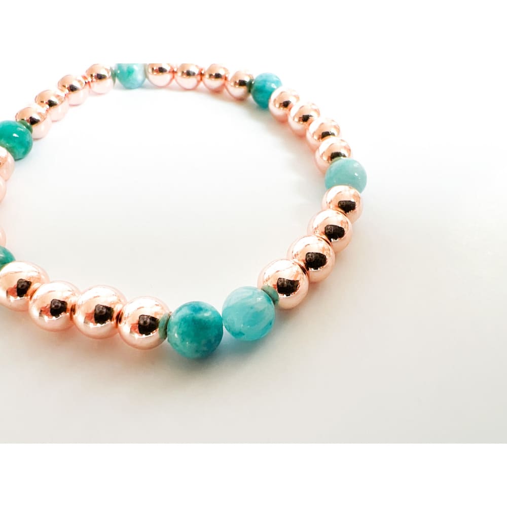 Summer Rose Stone Bracelet