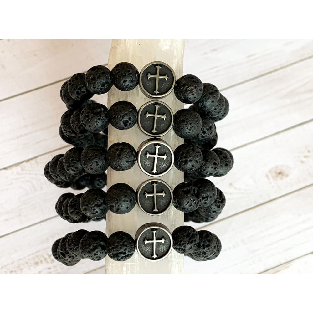 Cross Diffuser Bracelet - Bracelet