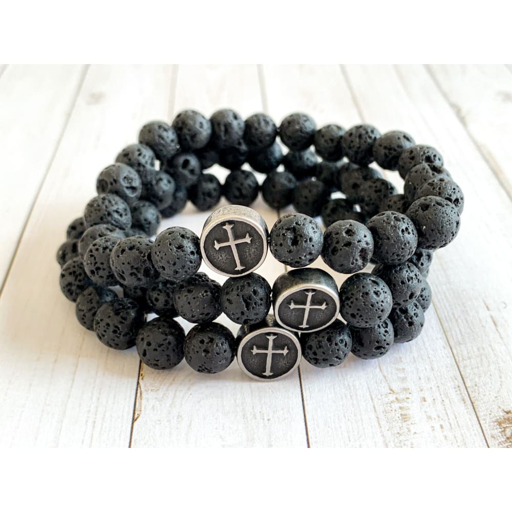 Cross Diffuser Bracelet - Bracelet