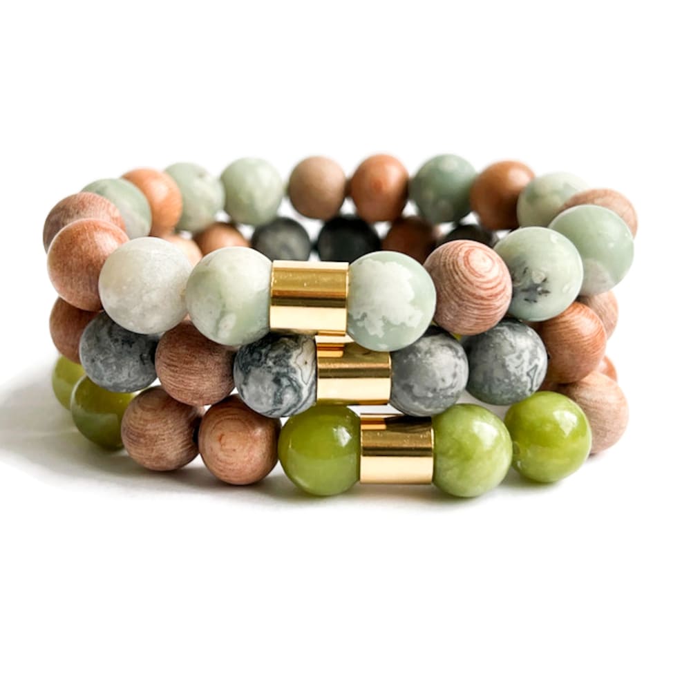 Gemstone Aromatherapy Bracelets