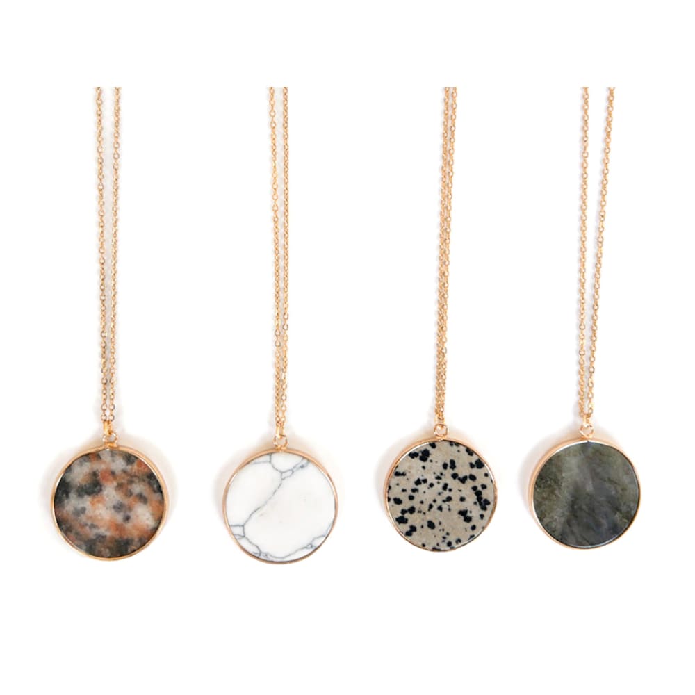 Gemstone Layering Necklaces - Necklace