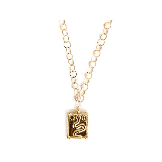 Snake Gold Pendant