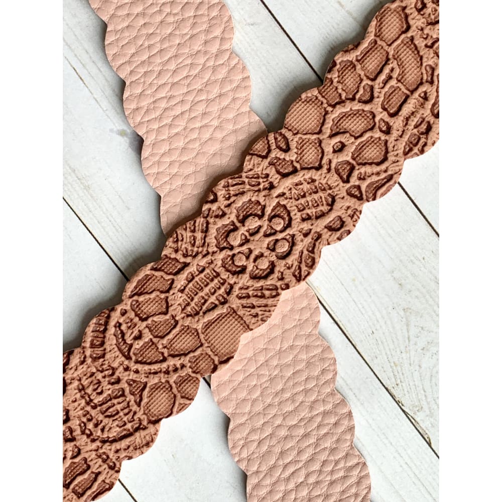 Soft Lace Wristlet - Mauve/Light Pink - Wristlets