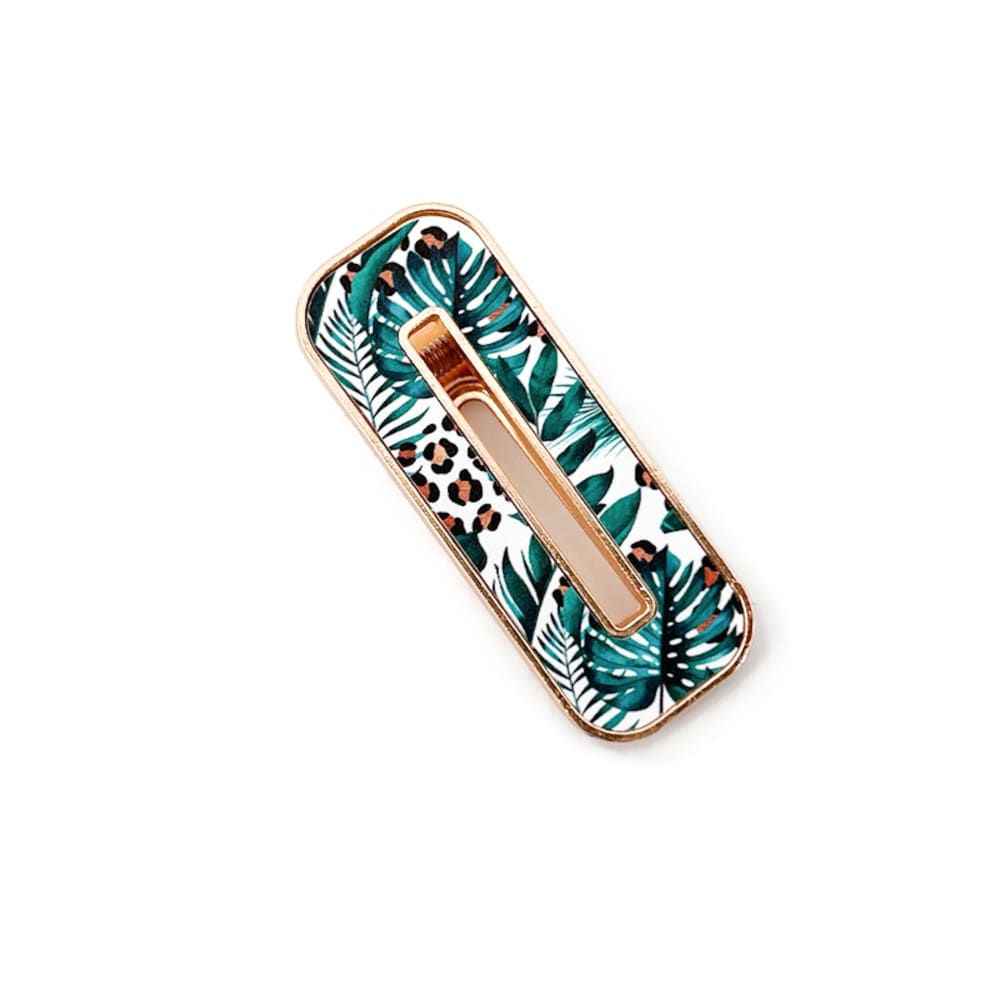 Square Oval Luxe Clip