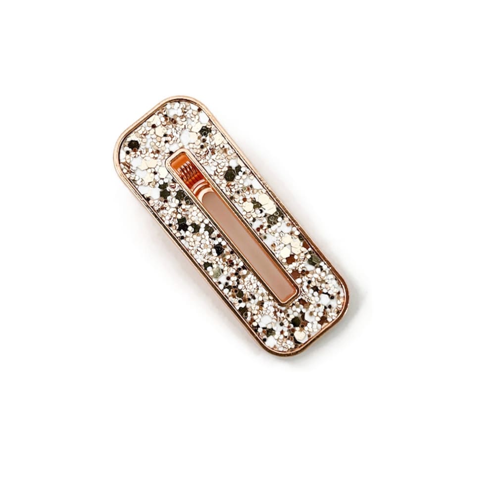Square Oval Luxe Clip