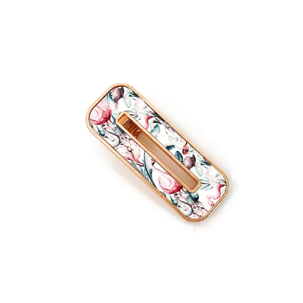 Square Oval Luxe Clip