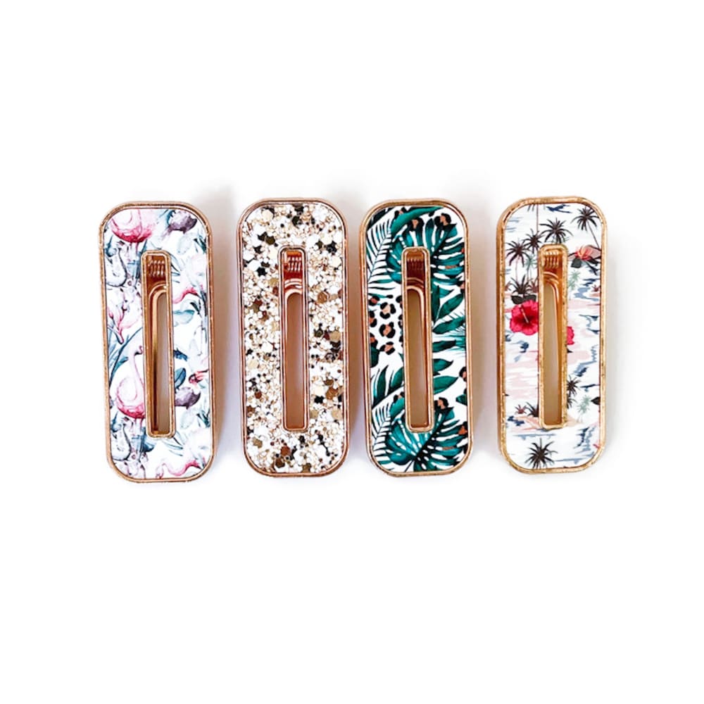 Square Oval Luxe Clip