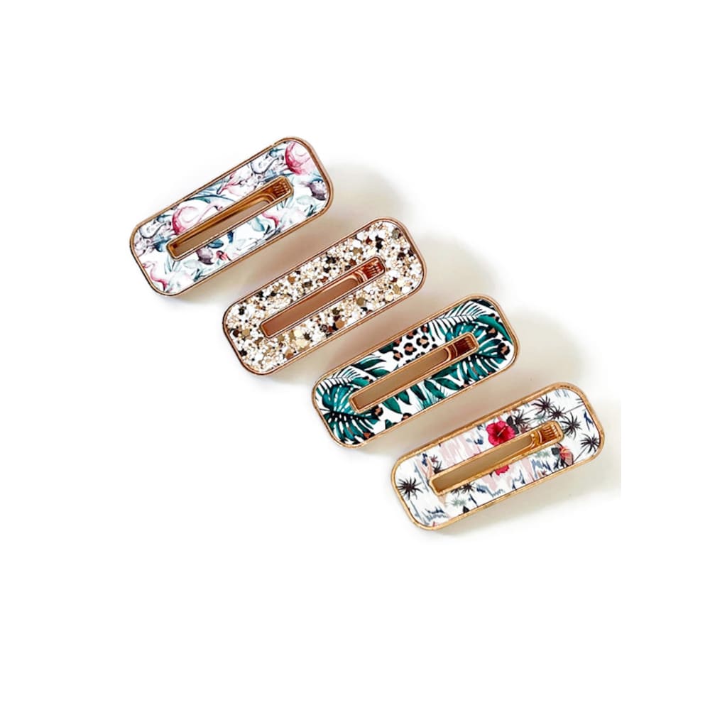 Square Oval Luxe Clip