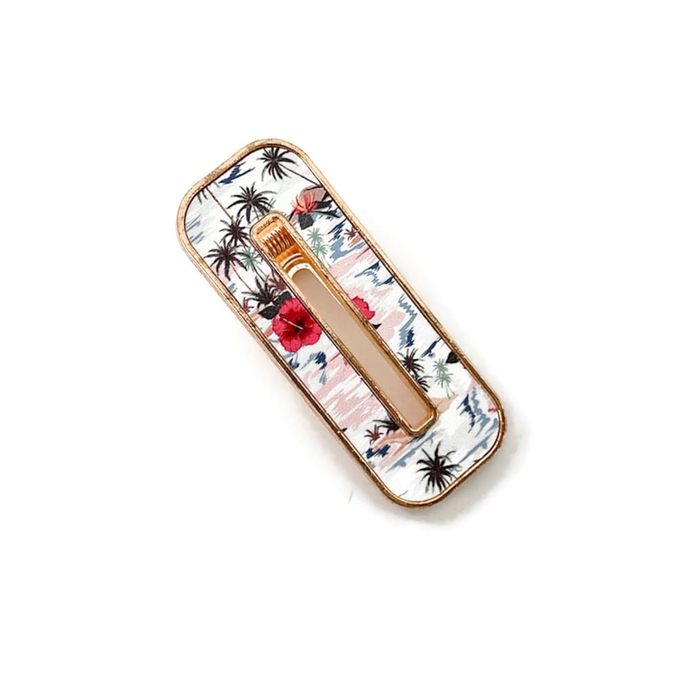 Square Oval Luxe Clip