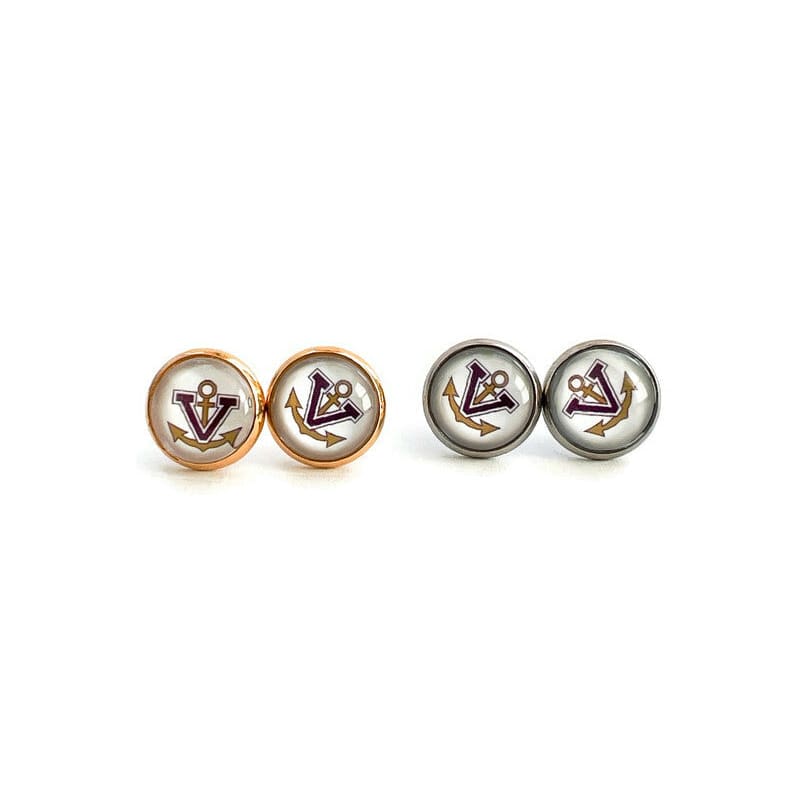 Vermilion Sailors Studs