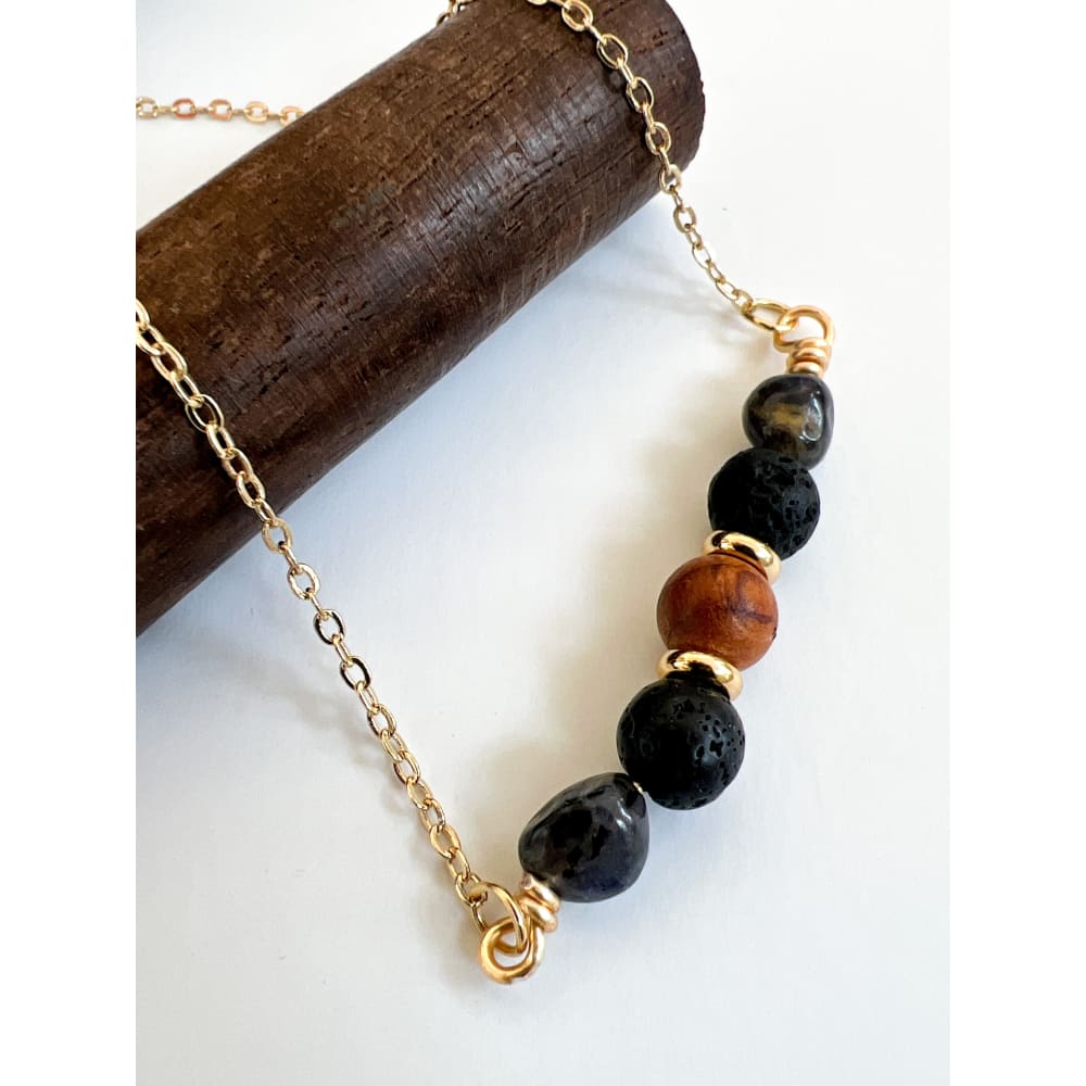 Warrior Diffuser Necklace - Essential Oil Necklace